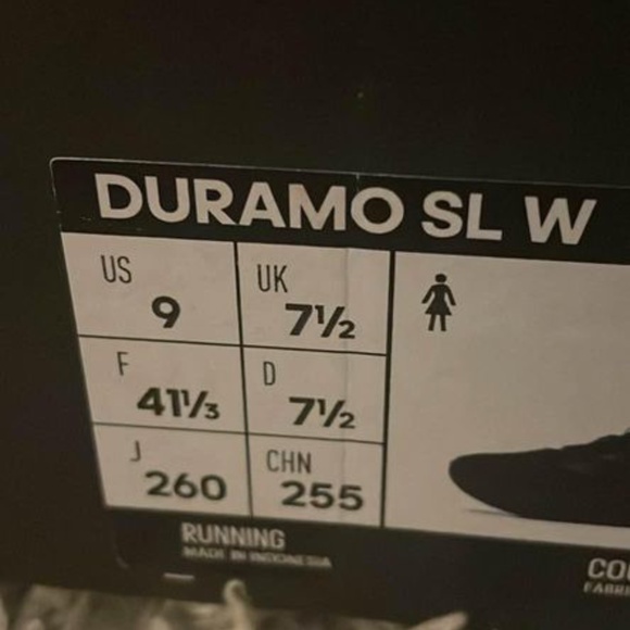 BRAND NEW women adidas duramo lightweight running shoes size US 7 / 8 / 8.5 / 9 - Picture 9 of 9
